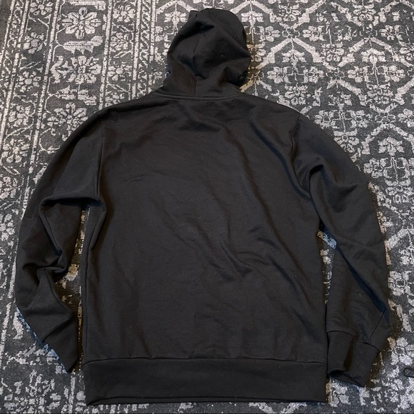 Nintendo Super Mario 2021 Fifth Sun RN 111847 Black Hoodie Size Small - Picture 2 of 6